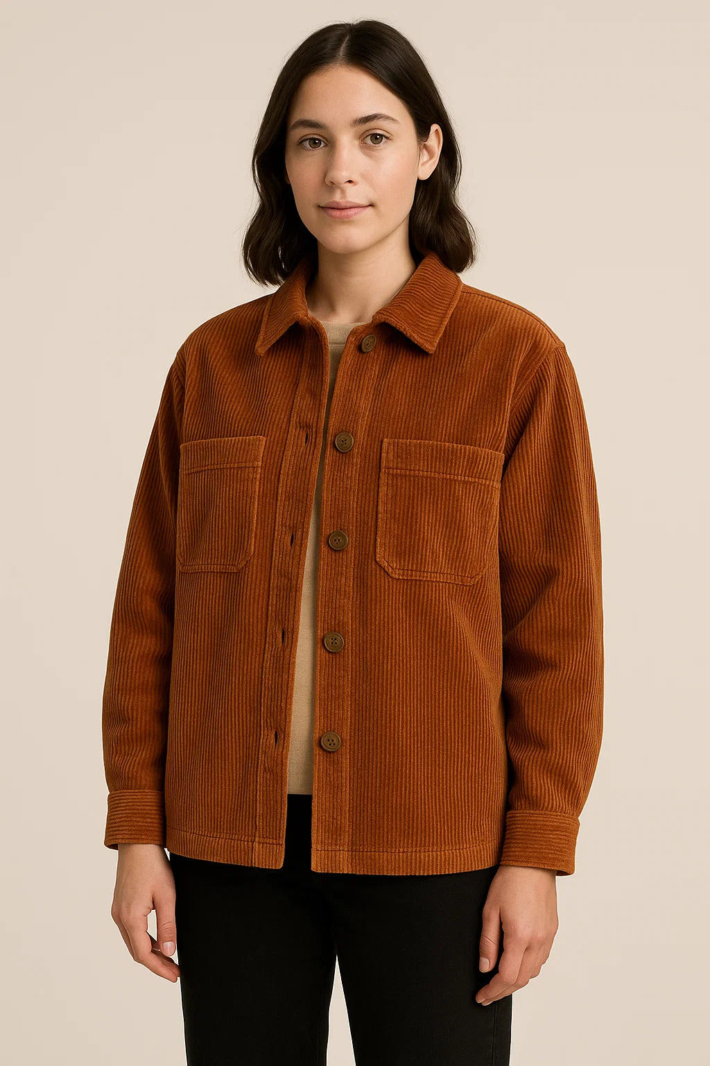 Nova | Cord Shirt Jacket